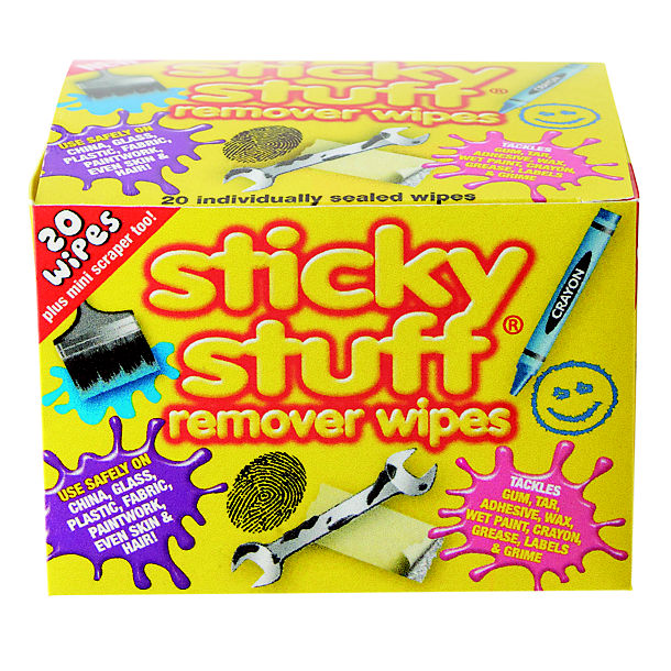 Sticky Stuff Remover Wipes image()