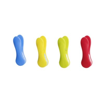 20 Bright Soft Grip Pegs Lakeland