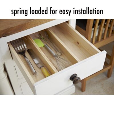 2 Piece Wooden Drawer Divider image(1)