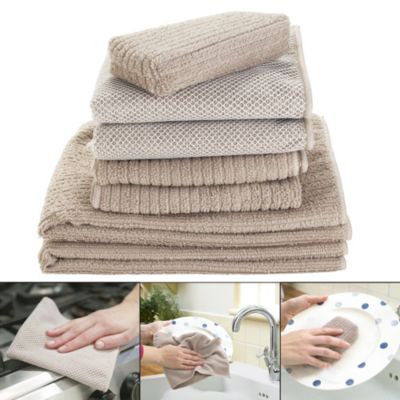 7 Microfibre Kitchen Cloths image(1)