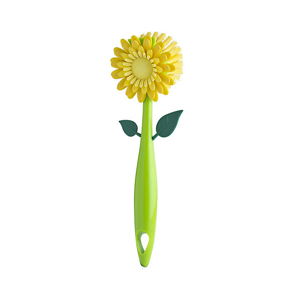 Yellow Flower Dish Brush image(1)