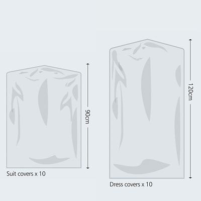20 Clear View Garment Protective Clothes Covers image(5)