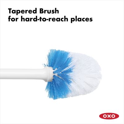 OXO Good Grips White Compact Toilet Brush  image(4)