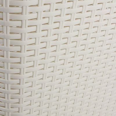Curver Faux Rattan Lidded Laundry Basket 60L image(3)