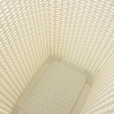Curver Faux Rattan Lidded Laundry Basket 60L image(6)
