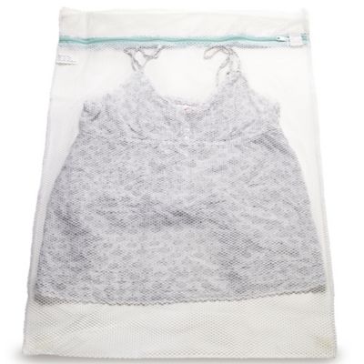 2 Standard White Lingerie Bra Wash Net Bags