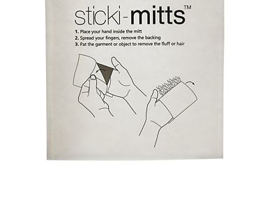 20 Clothes Sticki-Mitts Dust, Hair & Lint Fluff Remover  alt image 2