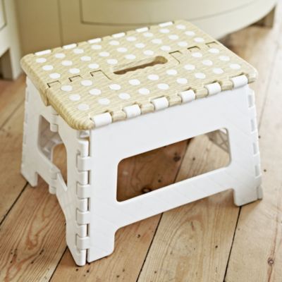 Basket Print Folding Step-Stool image(3)