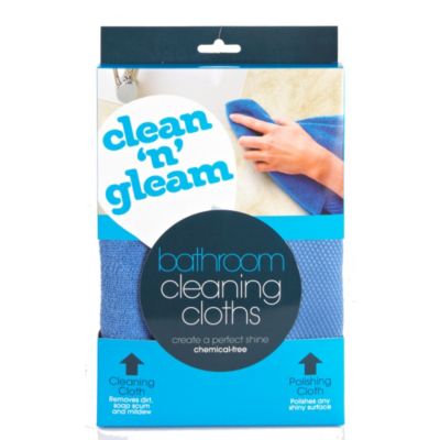 Clean and Gleam Bathroom Cleaning & Polishing Cloth image(3)