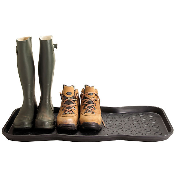 Lakeland Muddy Boot & Shoe Plastic Tray - Holds 3 Pairs image(1)