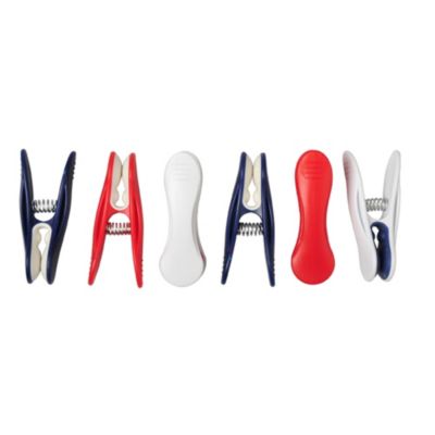 Big Soft Grip Pegs x 6 - Jubilee image(1)