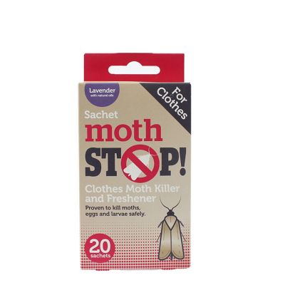 Moth Stop Lavender Scented Moth Killer Sachets | Lakeland