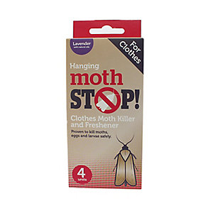 4 Moth Stop Hangers