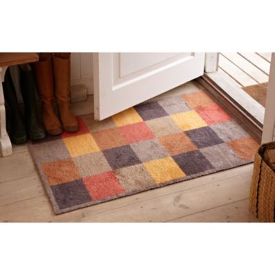 Extra Large Brown Squares Turtle Mat image(1)