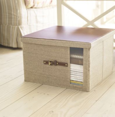 Natural Textile Storage Box Lakeland