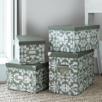4 Regency Storage Boxes image()