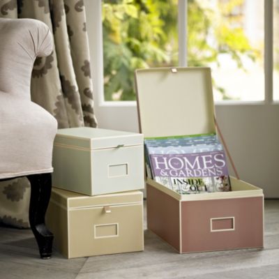 Flip Up Storage Boxes image()