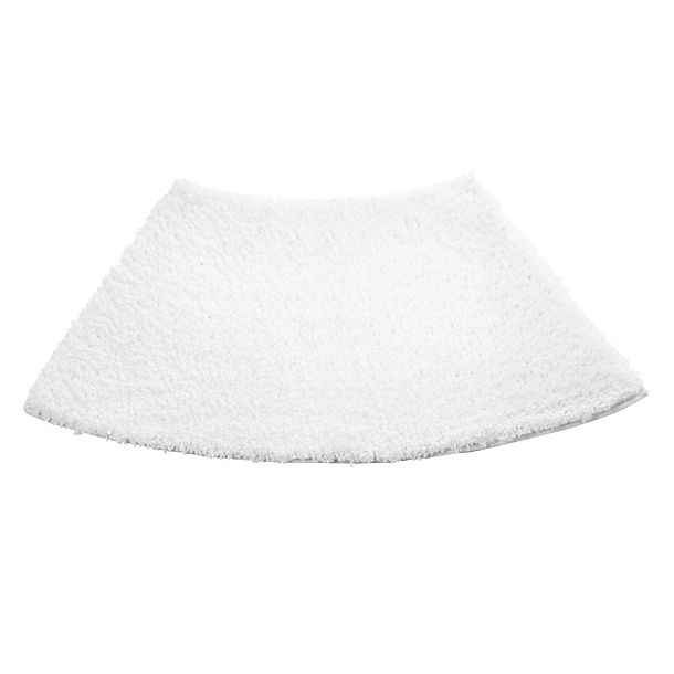 White Curved Shower Mat  image()