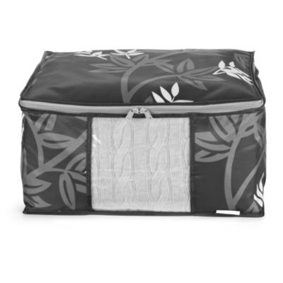Storeasy Leaf Print Small Storage Tote image()
