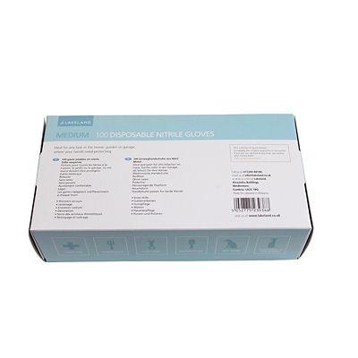 100 Medium Disposable Nitrile Gloves image(3)
