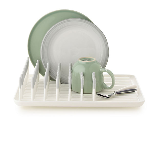 OXO Good Grips® Small Compact Dish Drainer Rack - White image()