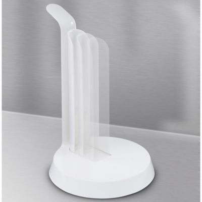 Joseph Joseph Easy Tear Kitchen Roll Holder White and Green image(4)