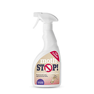 Moth Stop Carpet Moth Killer and Freshener Spray 500ml