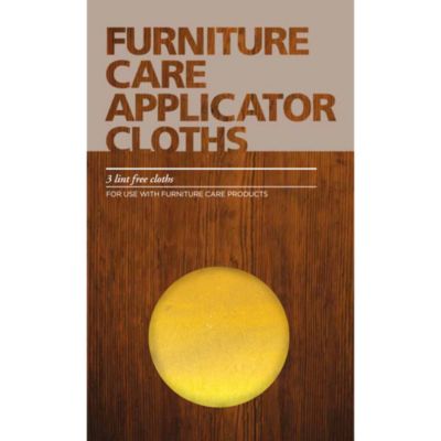 3 Furniture Care Applicator Cloths image(2)