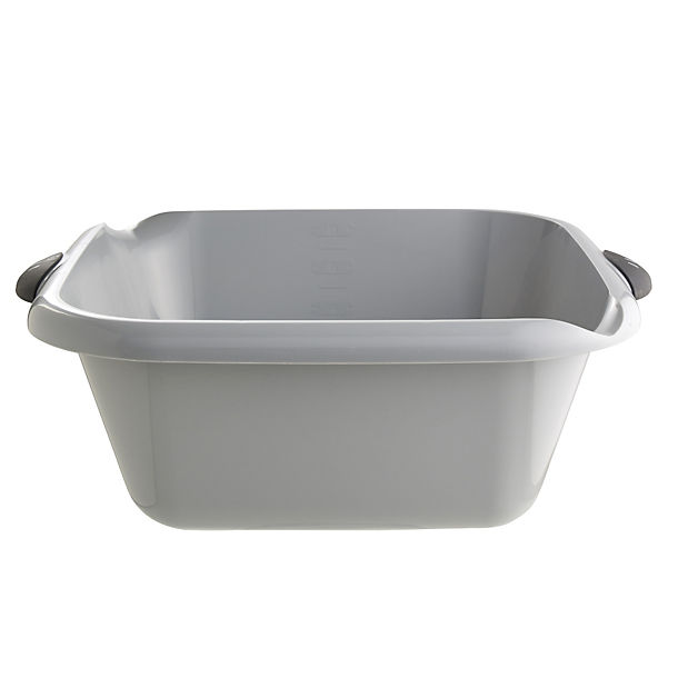 Square Washing-Up Bowl Grey image(1)