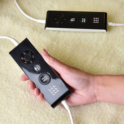 Luxury Fleece Fitted Electric Blanket - King - (Image 2)