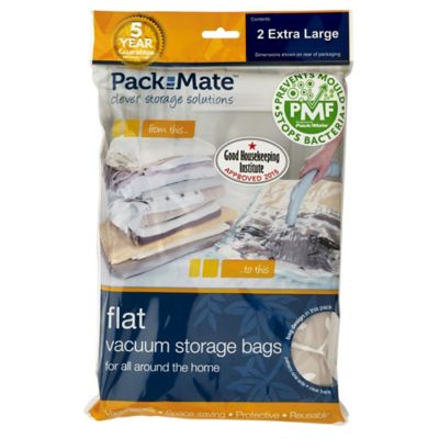 2 Pack-Mate® Anti Mould Clothes Vacuum Storage Bags - 70 x 105cm image(2)