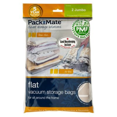2 Pack-Mate® Anti Mould Clothes Vacuum Storage Bags - 90 x 110cm image(2)