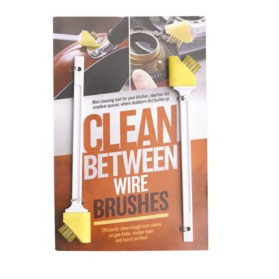 2 Clean Between Cooker Hob Tough Mini Cleaning Brushes image(2)