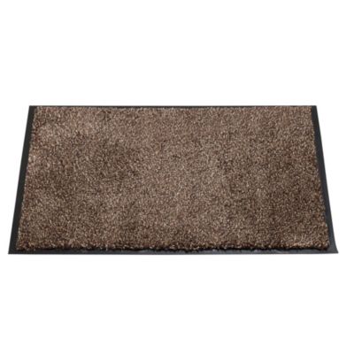 Microfibre Super-Absorbent Indoor Floor & Door Mat Coffee 60 x 40cm