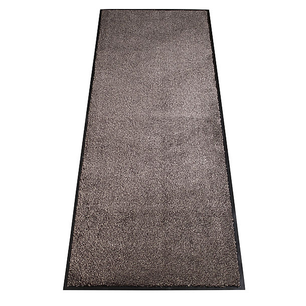 Microfibre Super-Absorbent Indoor Floor Runner Mat Slate 180 x 60cm image(1)