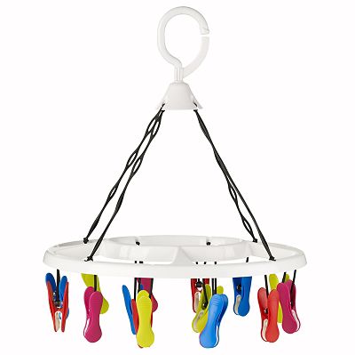 Smalls Socks Hanging Dryer Airer With 16 Pegs Lakeland