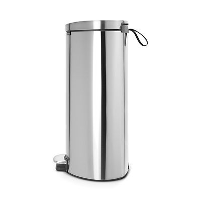 Brabantia® Flatback Kitchen Waste Pedal Bin - Silver 40L image(3)