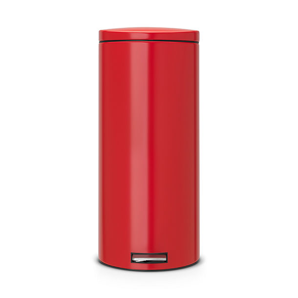 Brabantia® Motion Control Lid Kitchen Waste Pedal Bin - Red 30L image()