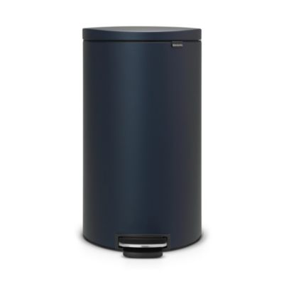 Brabantia Flatback Pedal Bin 30L, Dark Blue Lakeland