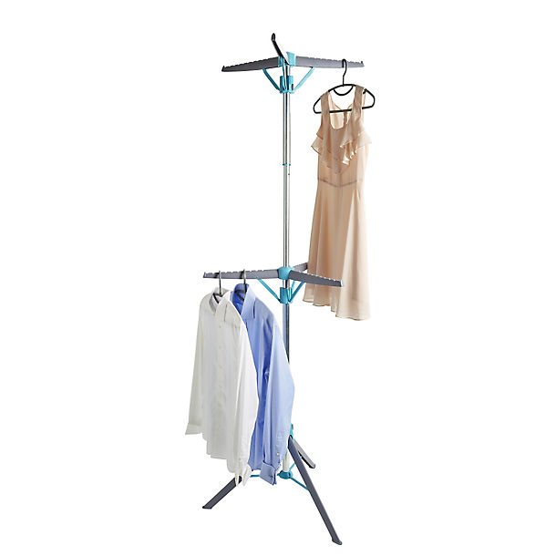 2-Tier HangAway Clothes Hanger Stand image(1)