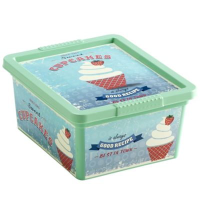 Vintage Sweet Storage Box Cupcakes image()