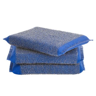3 Tuff Scrubs Cleaning Scourer Pads image()