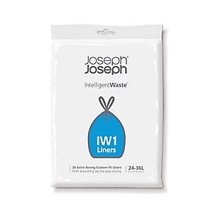 20 Joseph Joseph Intelligent Waste IW1 Bin Liners 24-36L