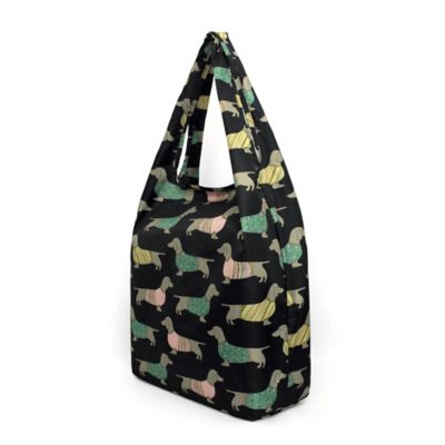 Re-Uz Foldable Shopper Teal Sausage Dog image(2)