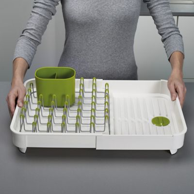 Joseph Joseph Extend Expandable Dish Drainer - White and Green image(3)
