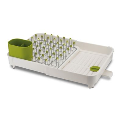 Joseph Joseph Extend Expandable Dish Drainer - White and Green image(6)