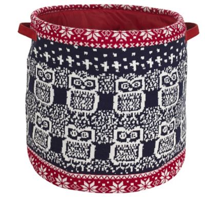 Nordic Owl Knitted Tote image()