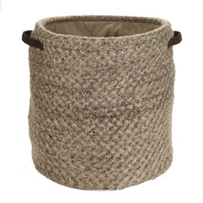 Oatmeal Basket Weave Knitted Tote | Lakeland