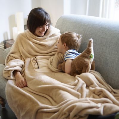 Kanguru Super Soft Luxury Throw With Arms image(3)