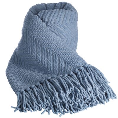 Soft Touch Throw Vintage Blue image()